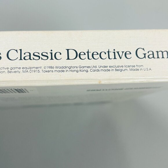 Vintage 1986 Clue by Parker Brothers Classic Detective Board Game Complete - Picture 5 of 6